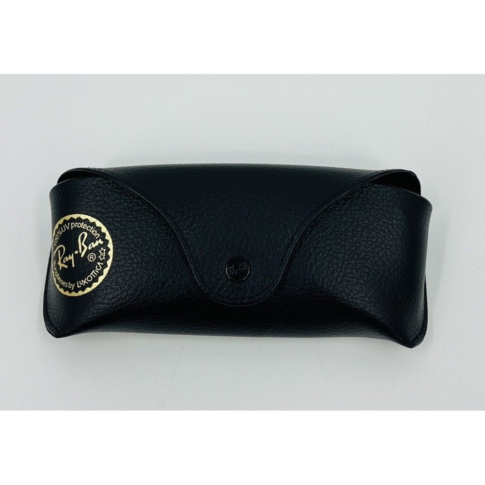Authentic Ray Ban Sunglasses Case Black *CASE ONLY* Snap Closure Soft Side